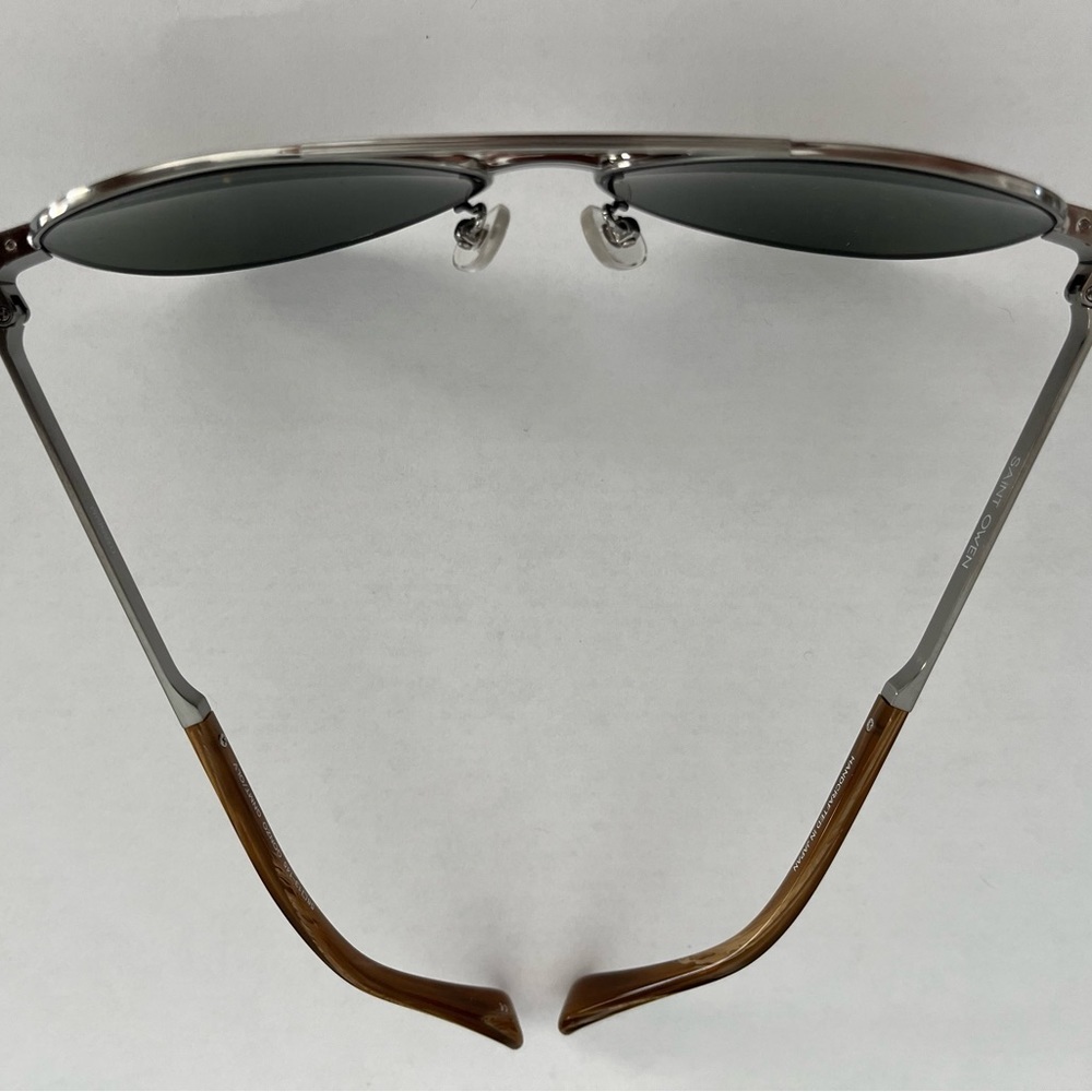 SAINT OWEN SUNGLASSES, TITANIUM FRAME,GONZO Gun metal olive lenses - Picture 4 of 8
